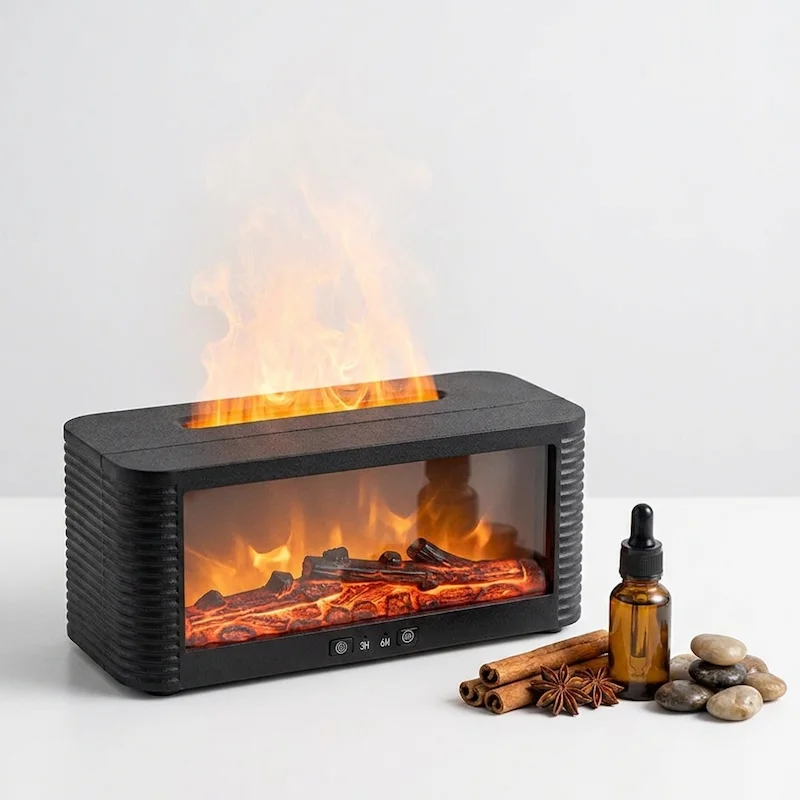 Fireplace Aroma Diffuser · Realistic Flame · No Fire, No Risk - Image 3
