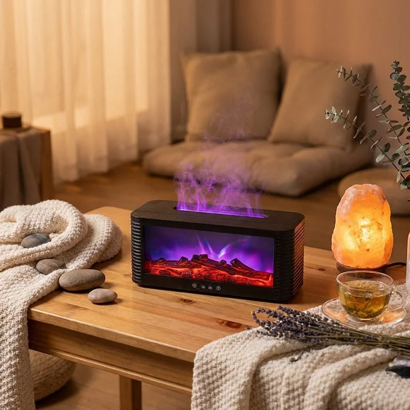 Fireplace Aroma Diffuser · Realistic Flame · No Fire, No Risk - Image 4