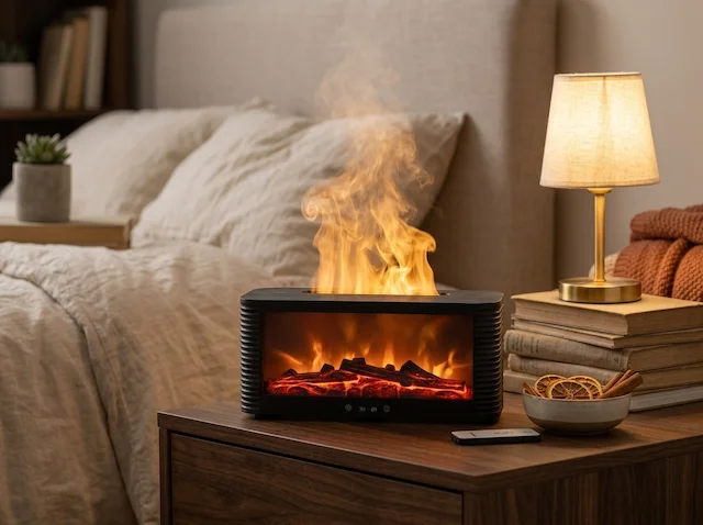 MISTVO Flame Fireplace Aroma Diffuser