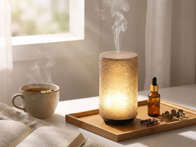 MISTVO Textured Stone Aromatherapy Diffuser