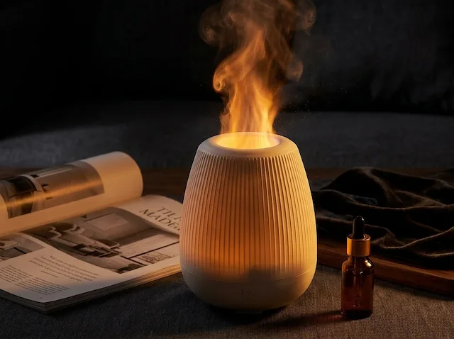 MISTVO Flameless Fire Essential Oil Diffuser