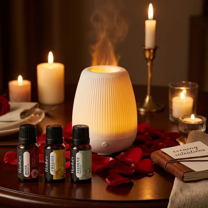 Flameless Fire Diffuser + Romance Ritual Collection Gift Set - Image 5