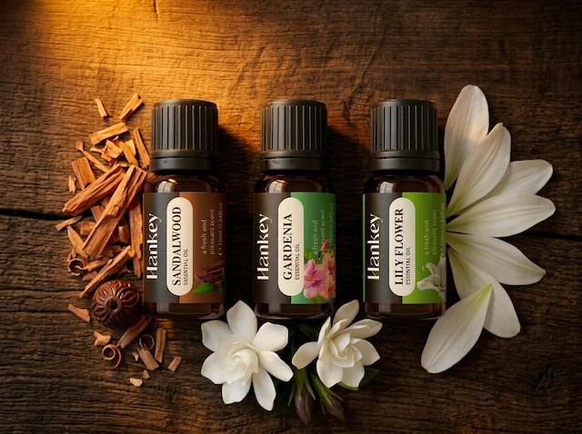 Still Moment Oil Trio — Sandalwood Gardenia Lily
