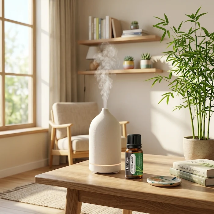 Green bamboo essential oil - Image 2